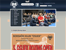 Tablet Screenshot of bk-osijek.com